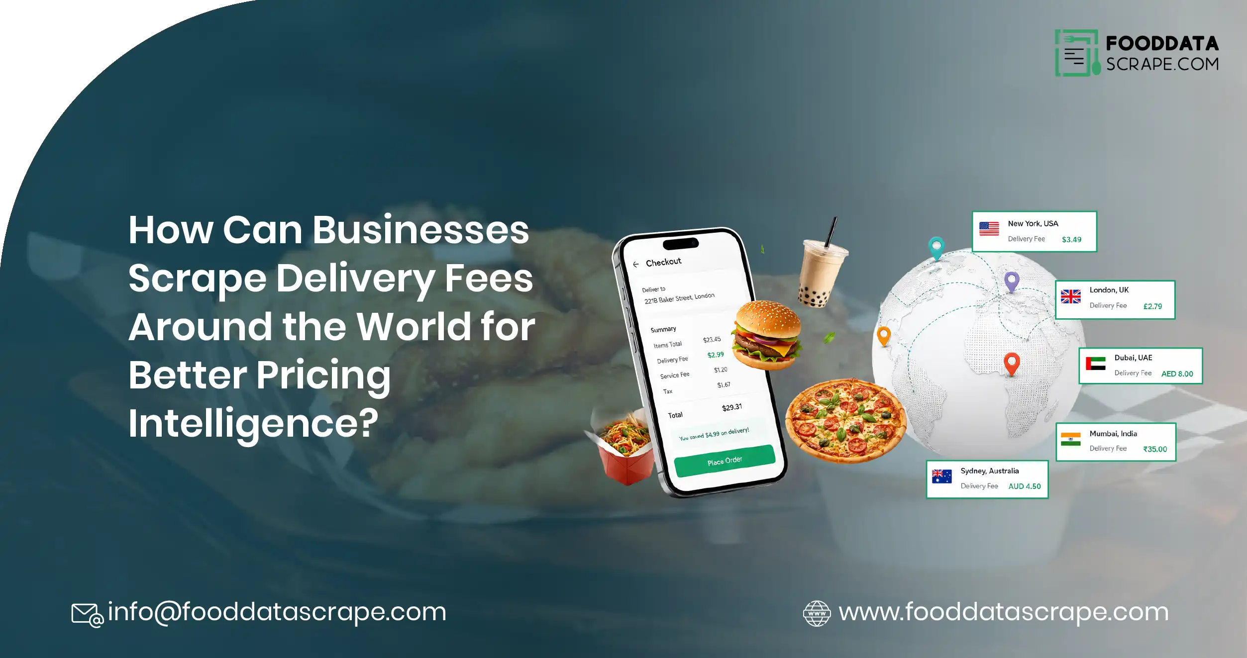 Scrape Delivery Fees Around the World for Pricing Intelligence